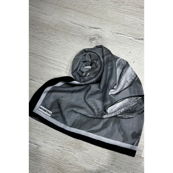 Dijital Bambu Pamuklu Şal 017G